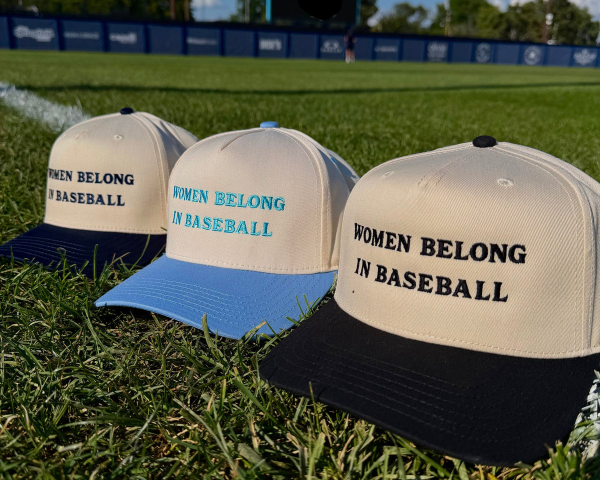 Women Belong in Baseball Trucker Hat