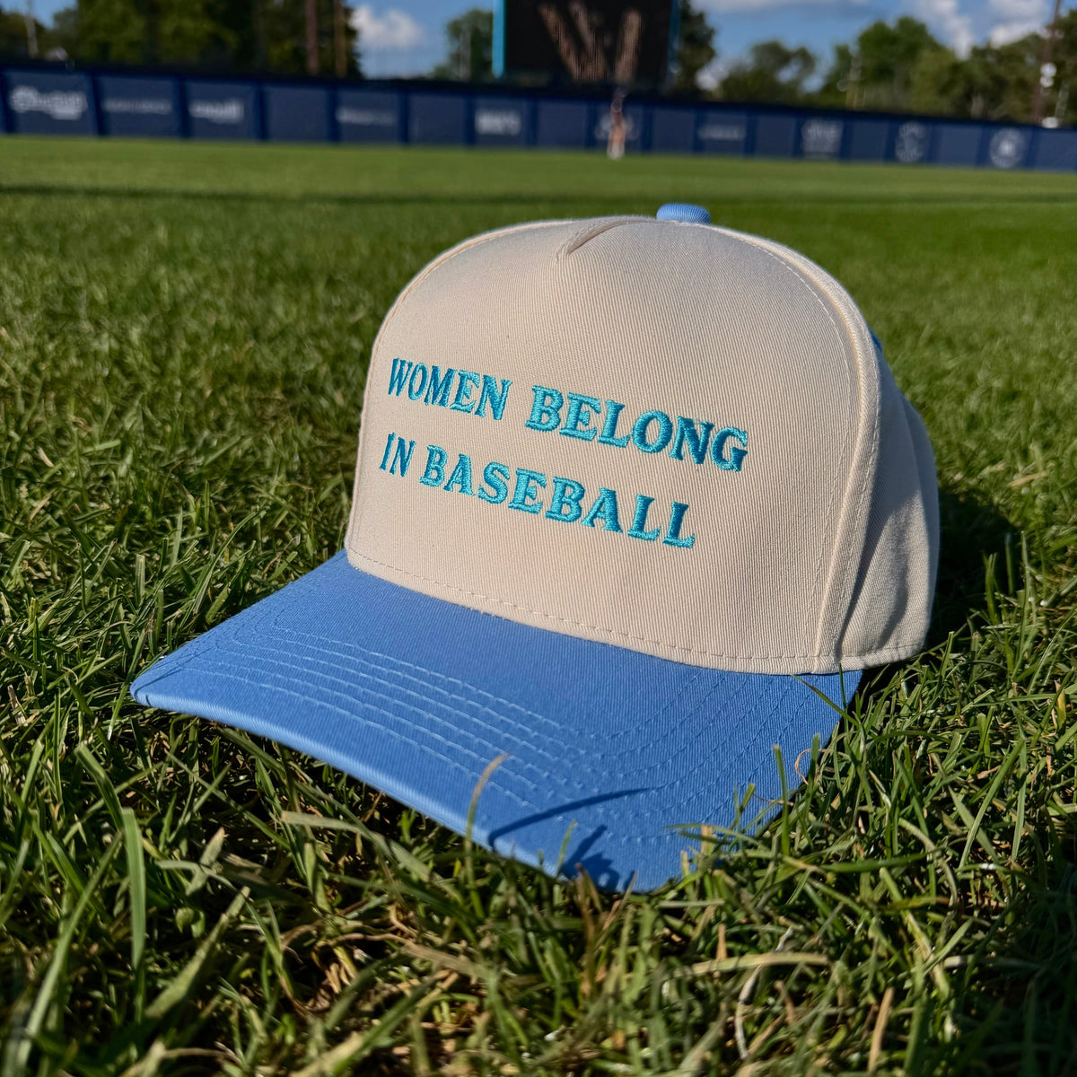 Women Belong in Baseball Trucker Hat