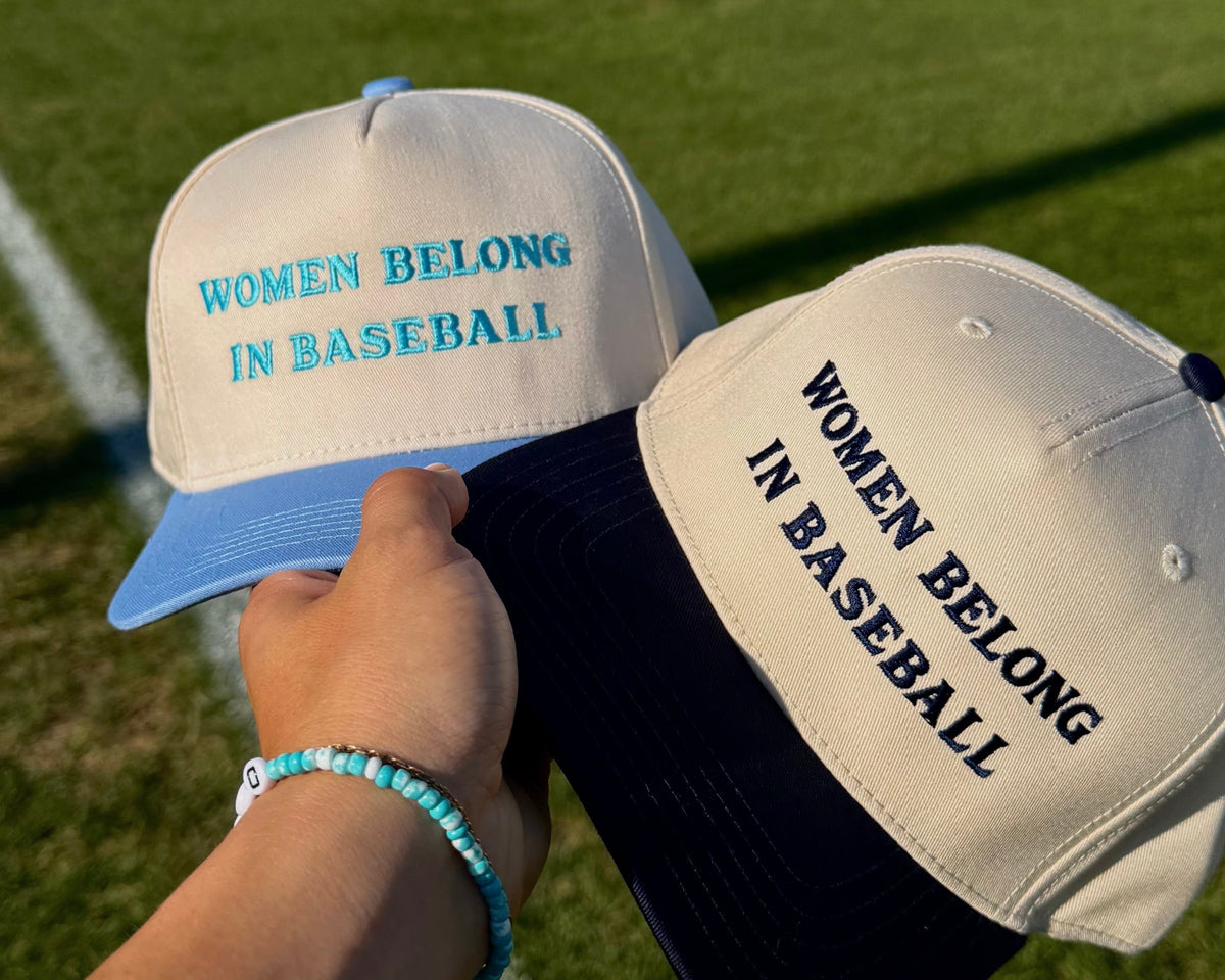 Women Belong in Baseball Trucker Hat