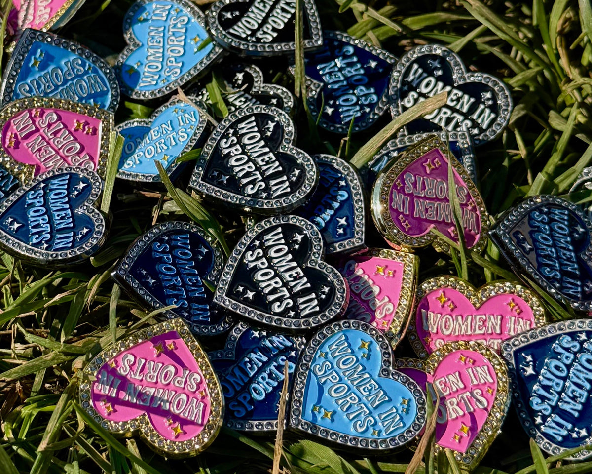 Women In Sports Hat Pin