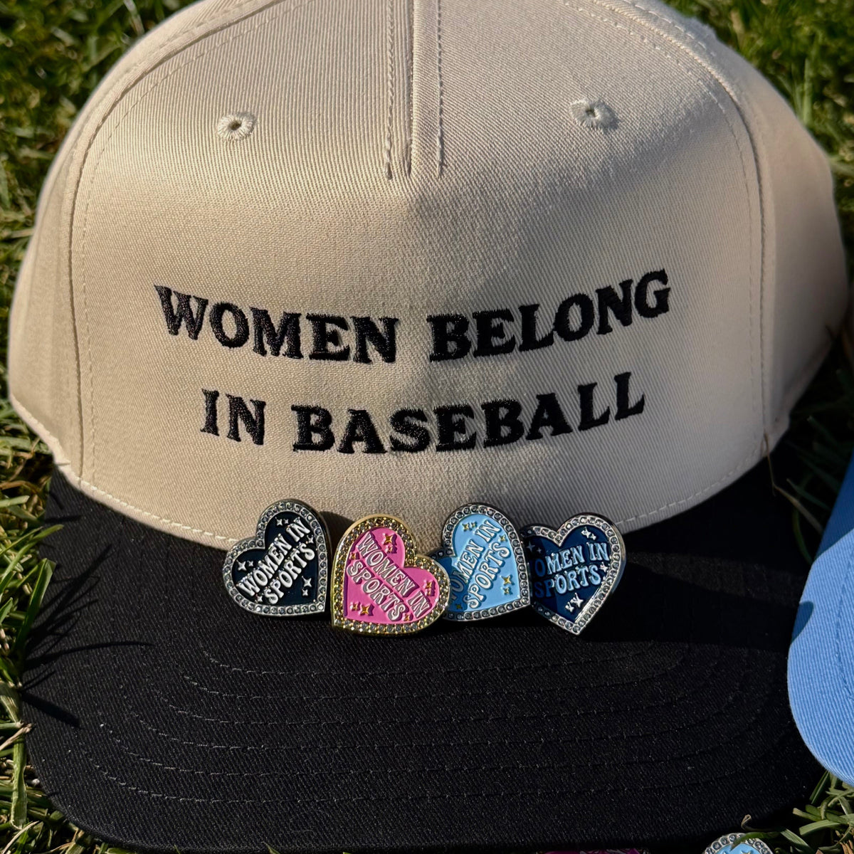 Women In Sports Hat Pin